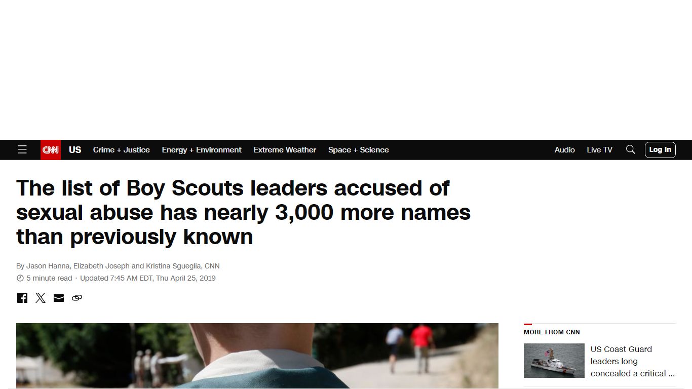 The list of Boy Scouts leaders accused of sexual abuse has nearly ... - CNN